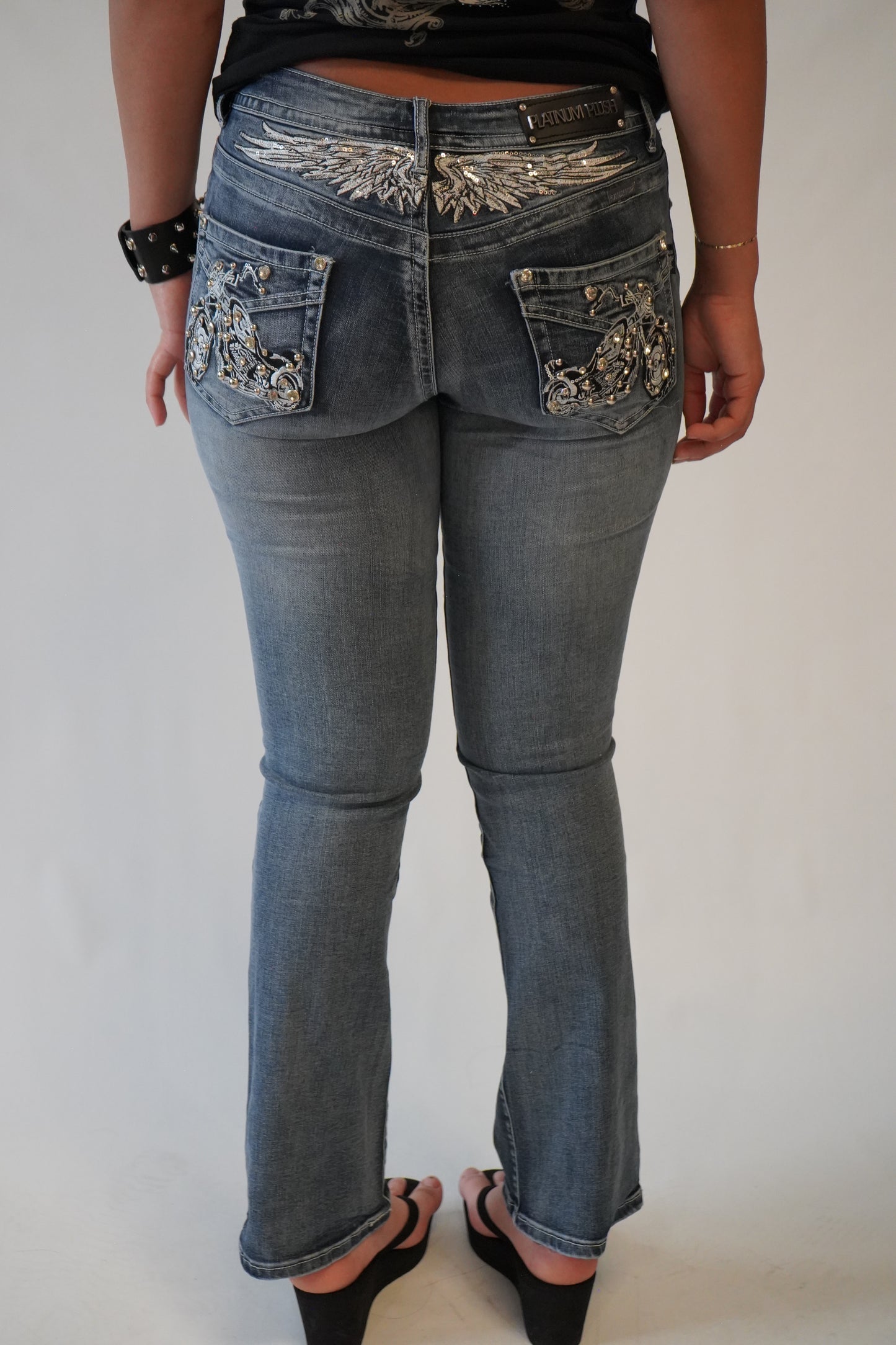 Tramp stamp jeans