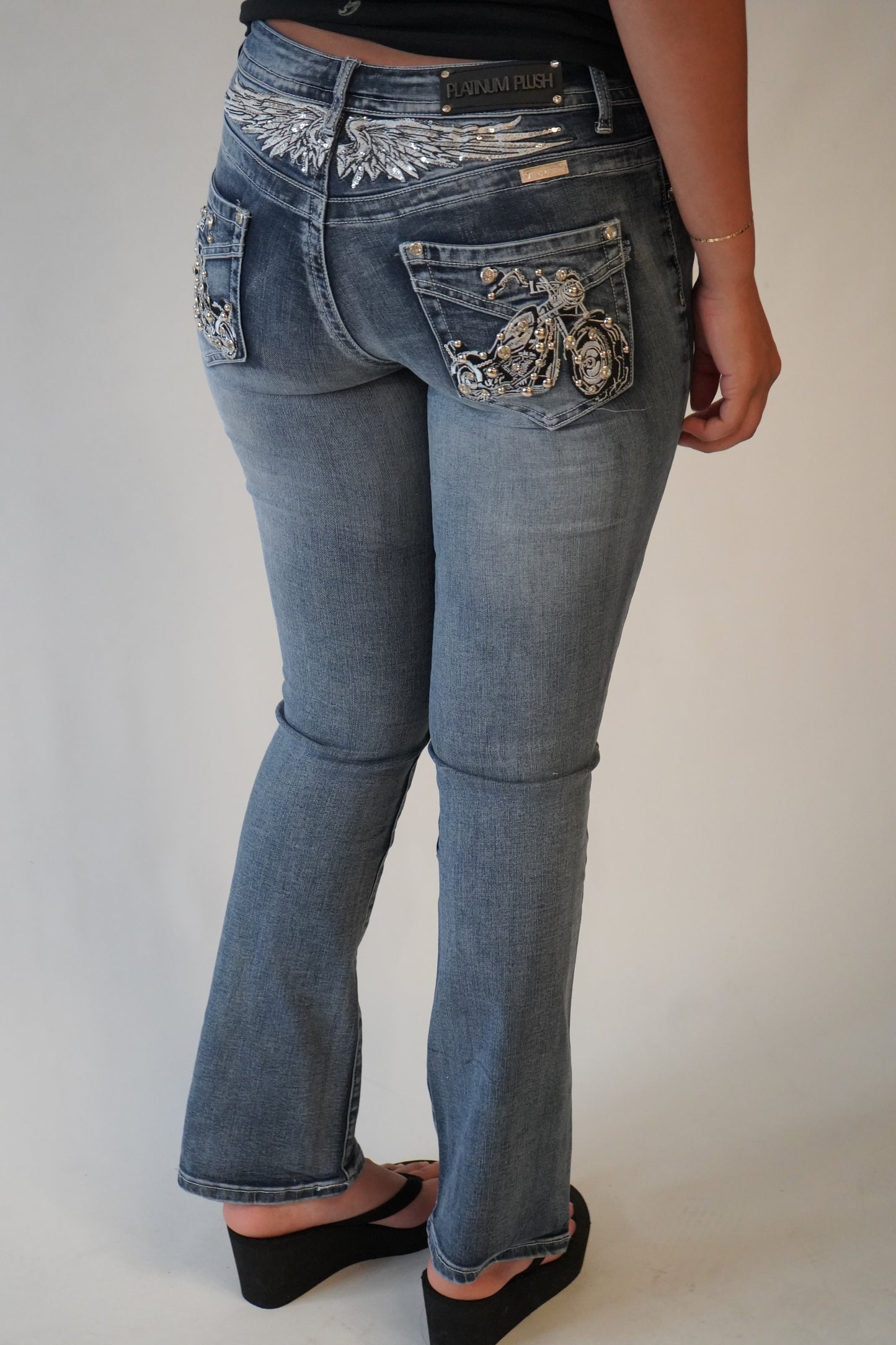 Tramp stamp jeans