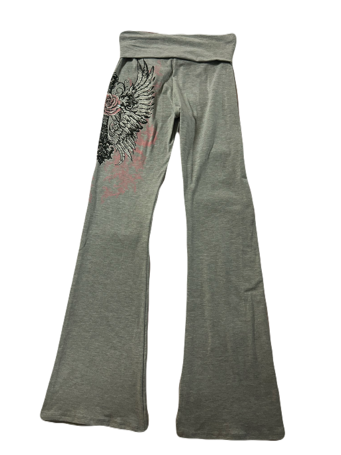 Angel bloom foldover leggings