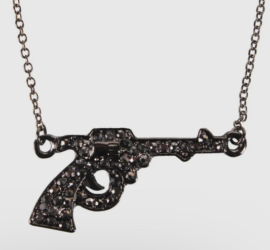 Barbie Gun Necklace