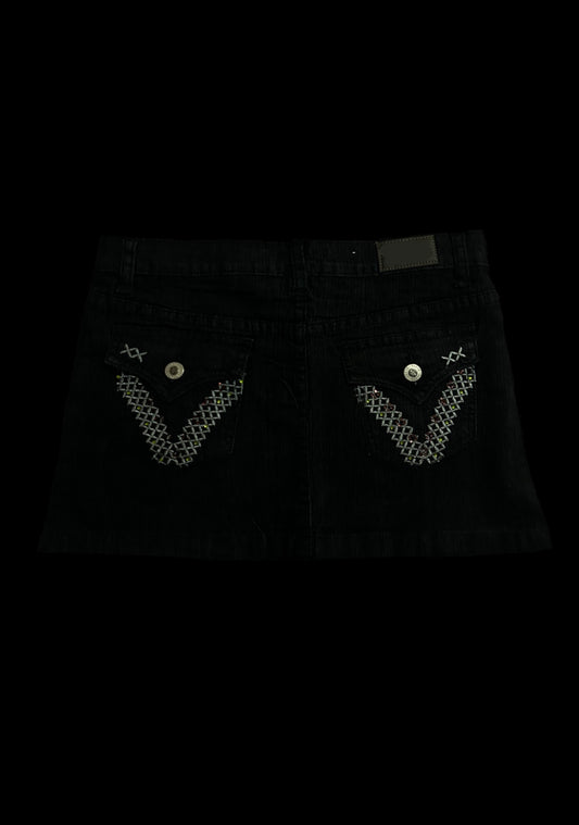 Bite me mini skirt