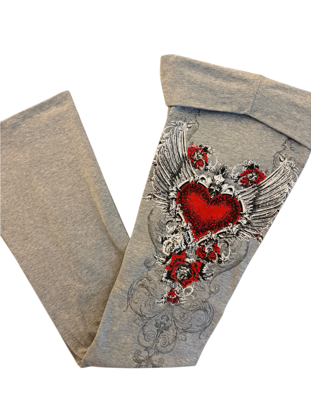 Bloody Valentine Foldover leggings