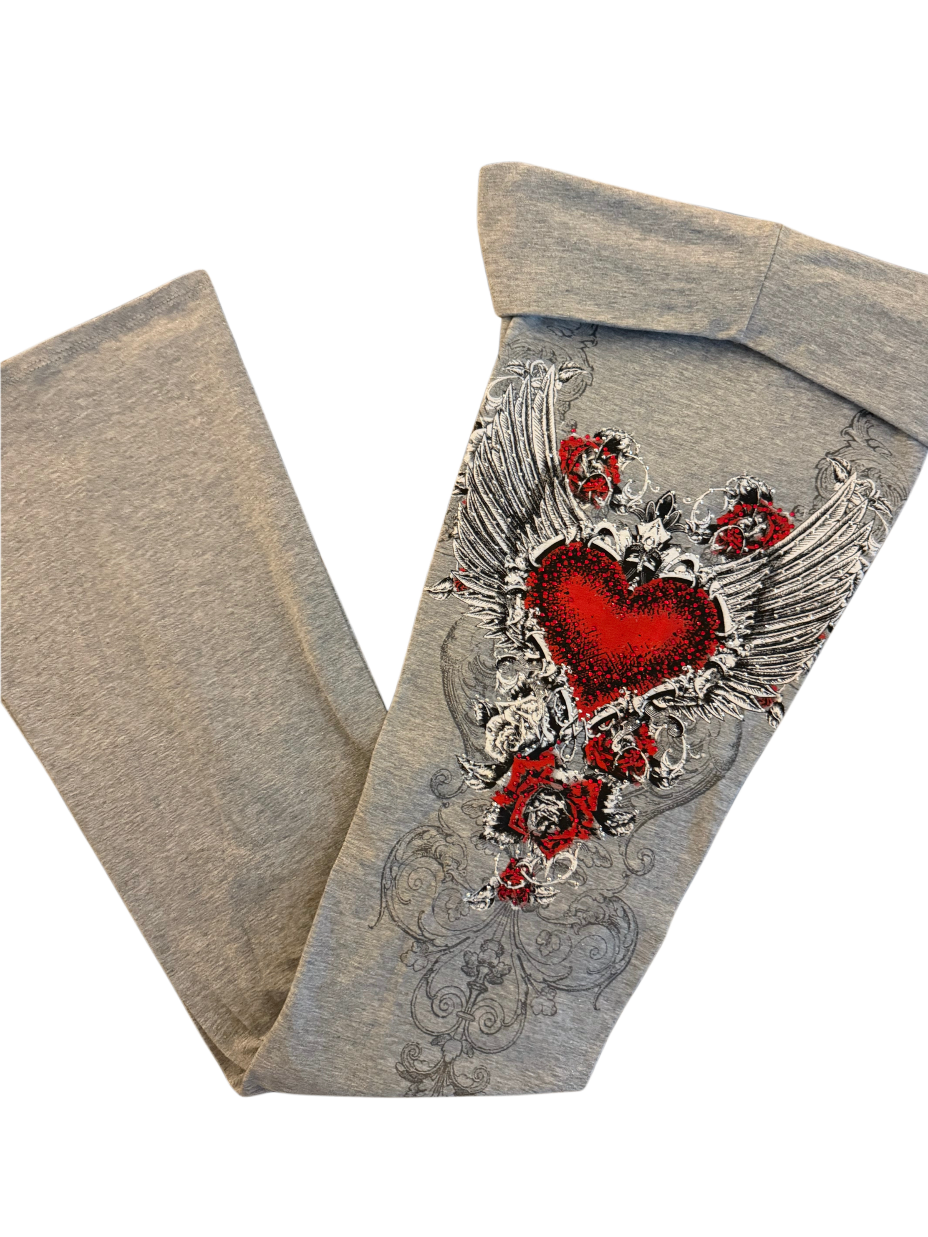 Bloody Valentine Foldover leggings