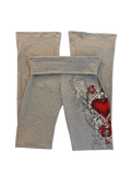 Bloody Valentine Foldover leggings