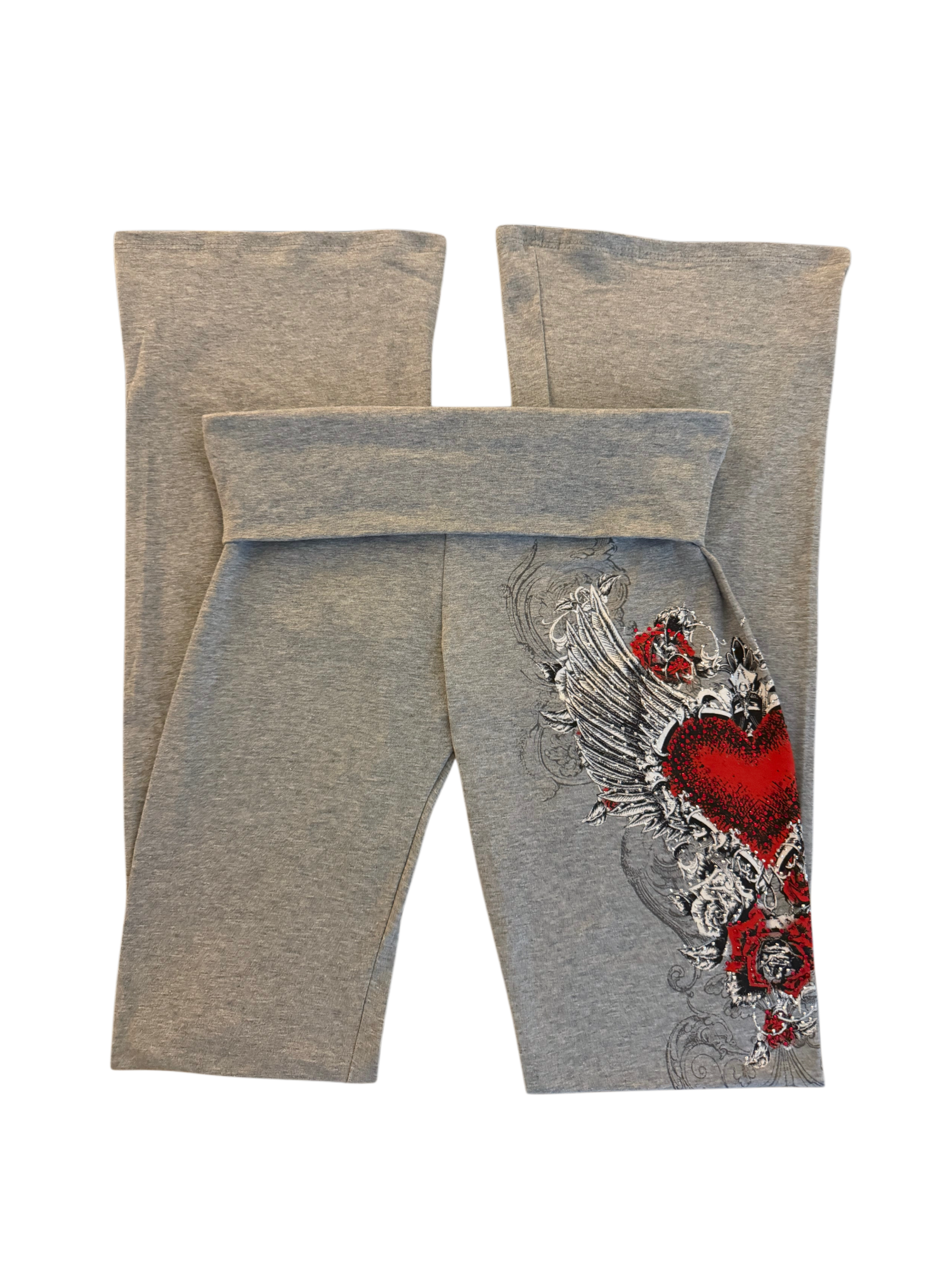 Bloody Valentine Foldover leggings