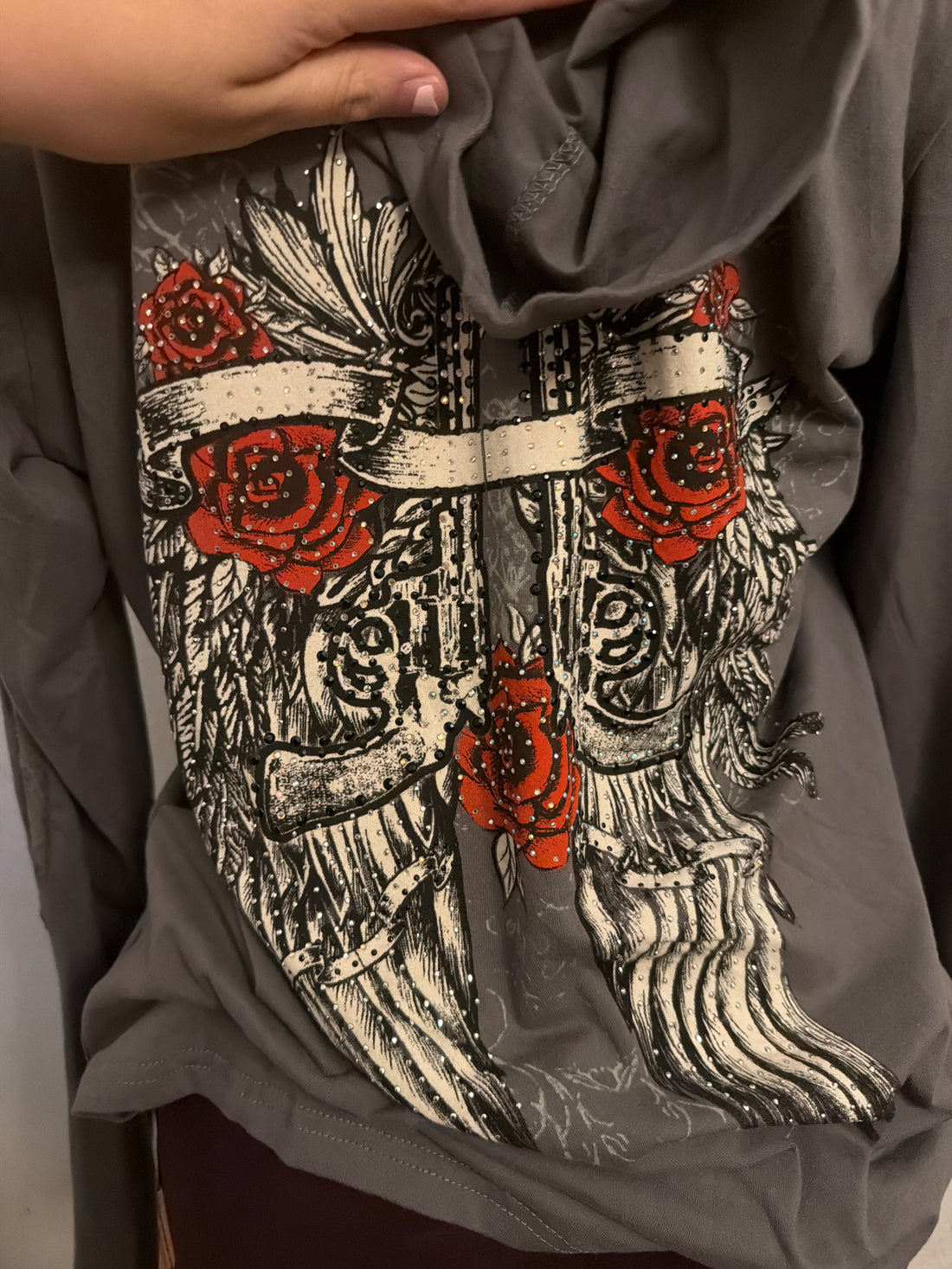 Murder long sleeve hoodie