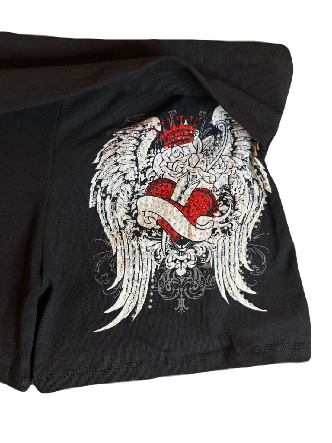 Heartbreaker foldover shorts