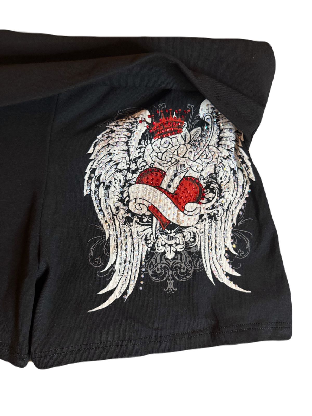 Heartbreaker foldover shorts