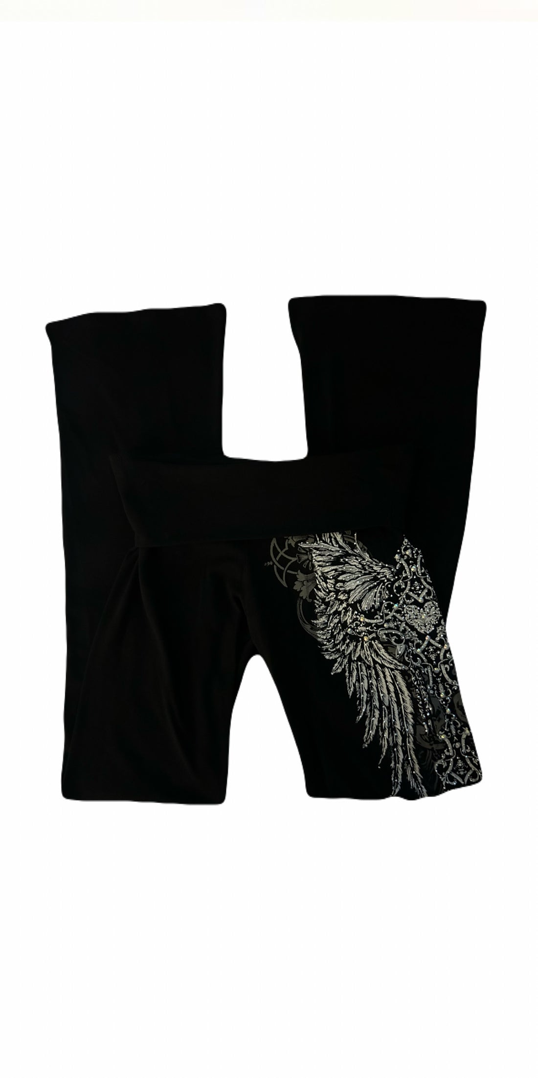 Serene Foldover flared leggings