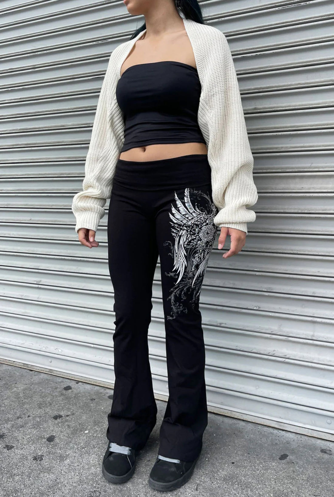 Celestial Foldover leggings