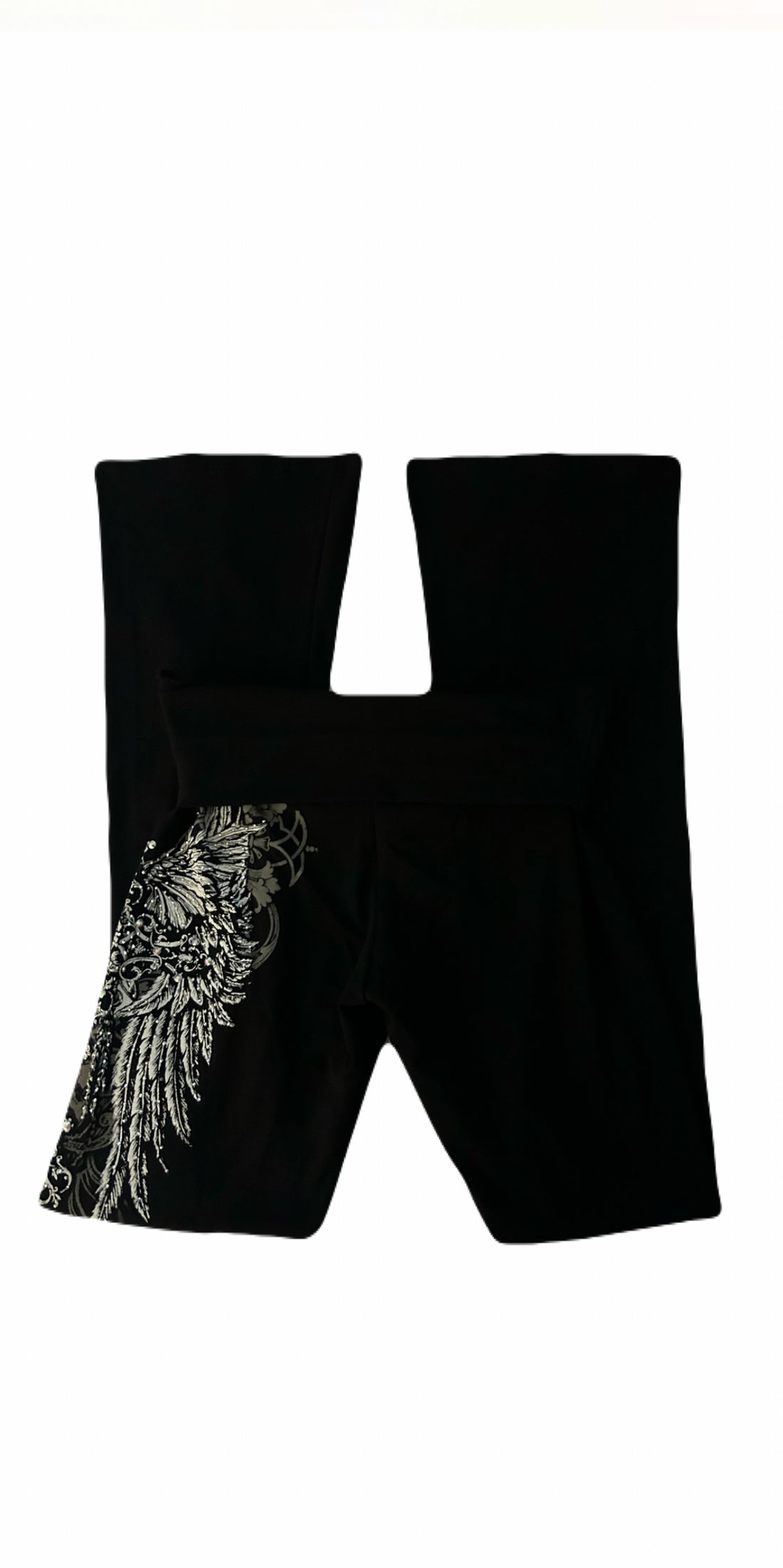 Serene Foldover flared leggings