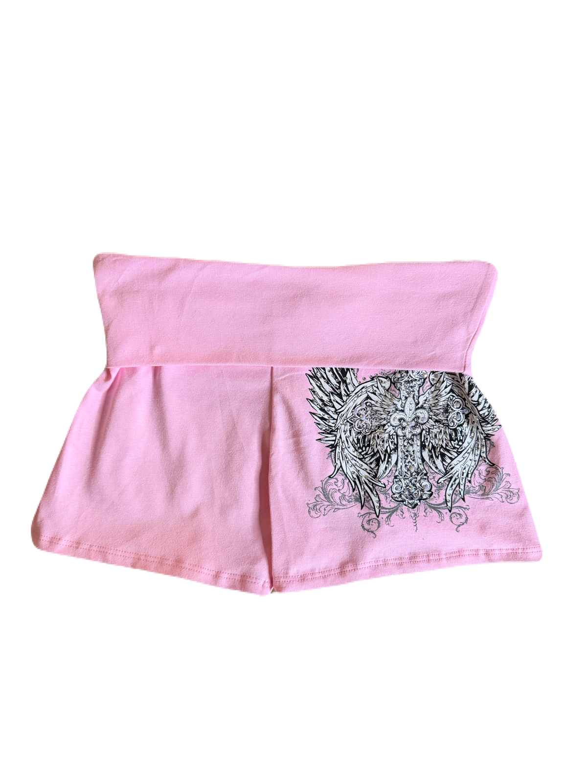Heaven’s curse foldover mini shorts