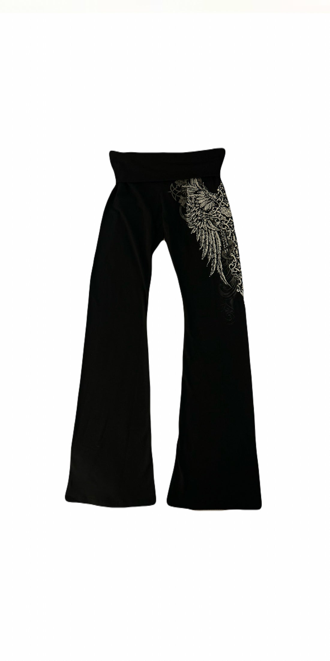 Serene Foldover flared leggings