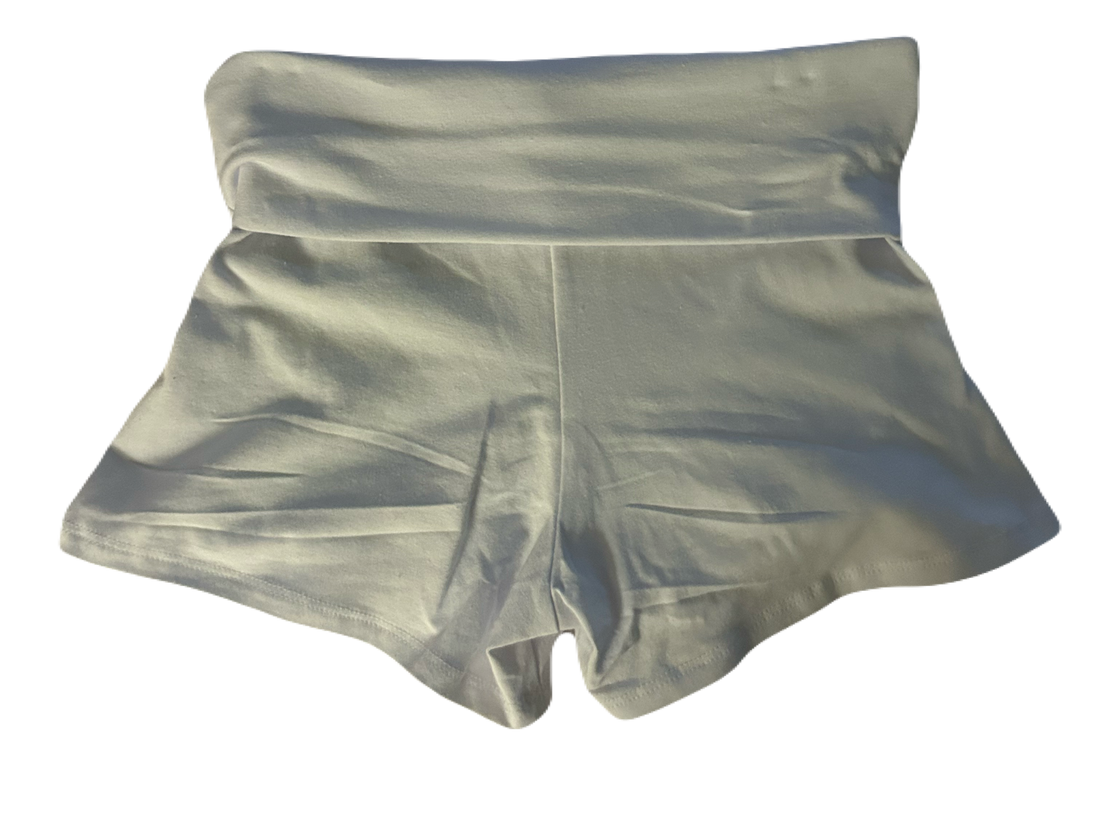 Angel wings Foldover mini shorts