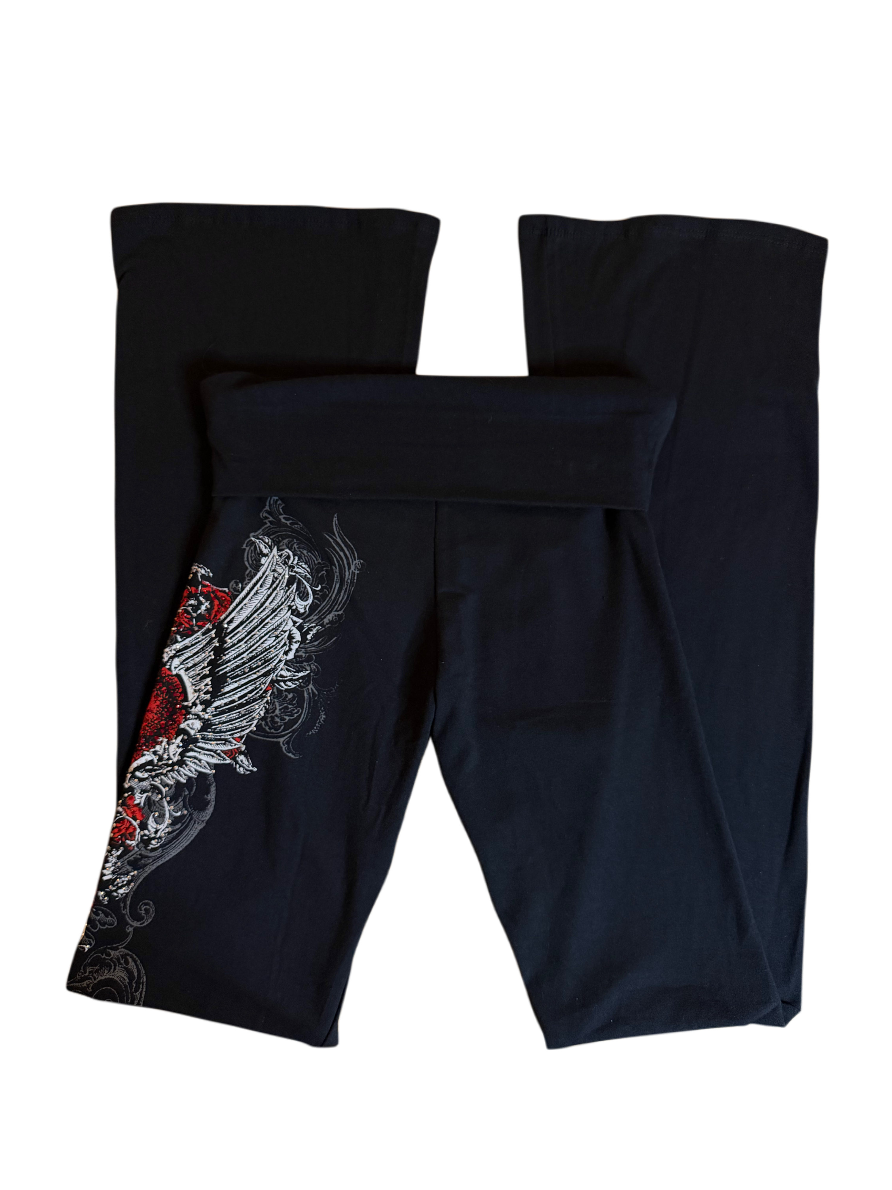 Bloody Valentine Foldover leggings
