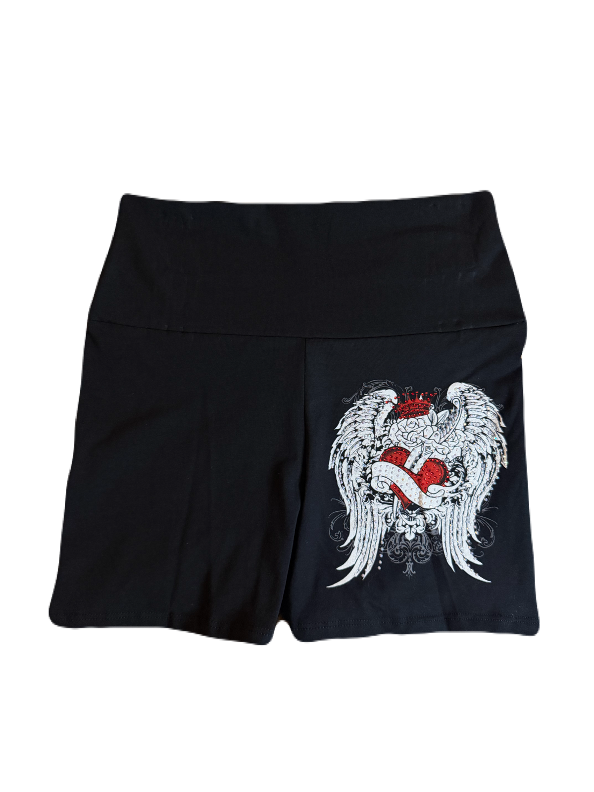 Heartbreaker foldover shorts