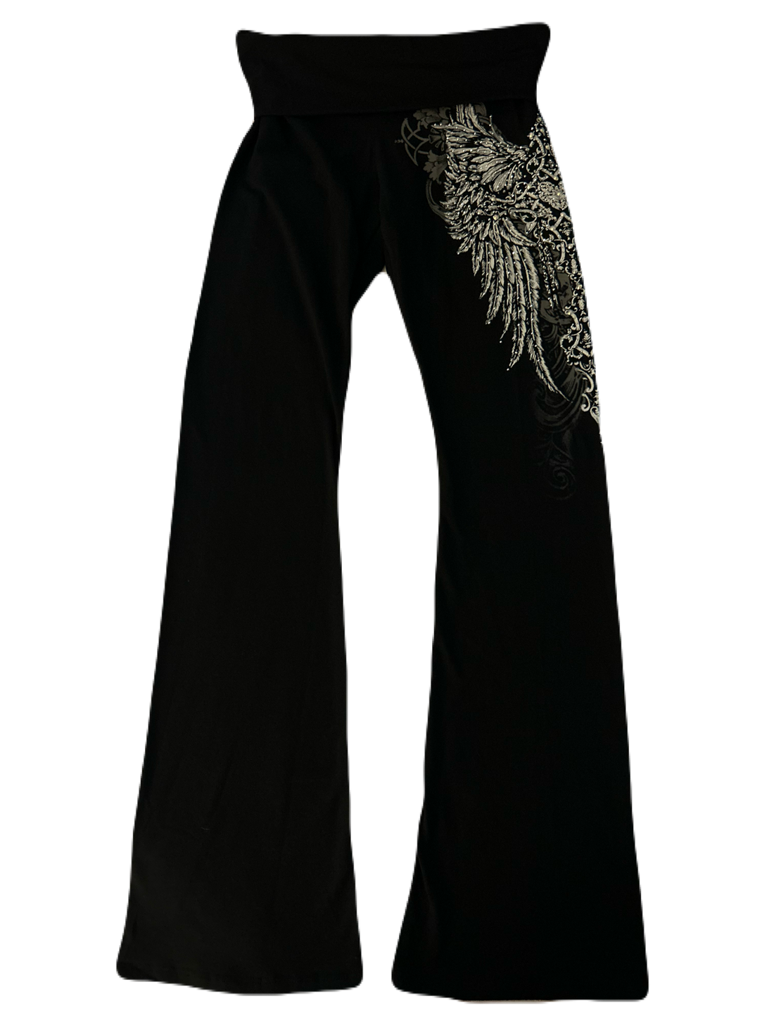 Serene Foldover flared leggings