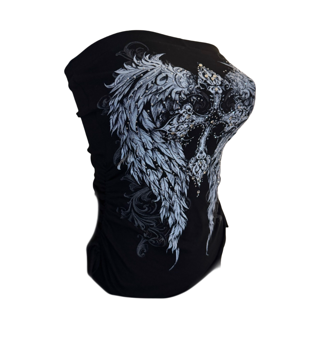 Fallen angel tube top