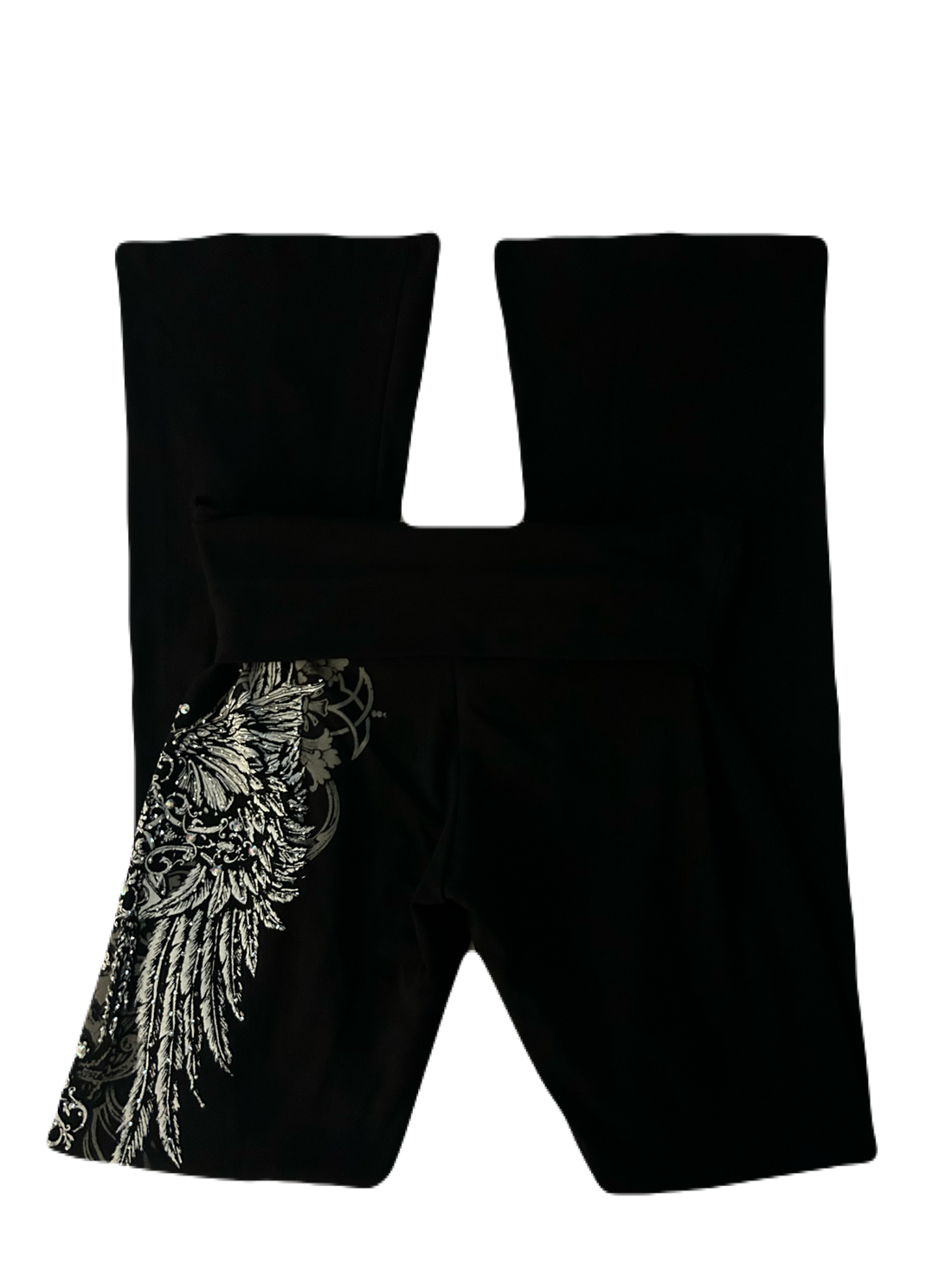 Serene Foldover flared leggings