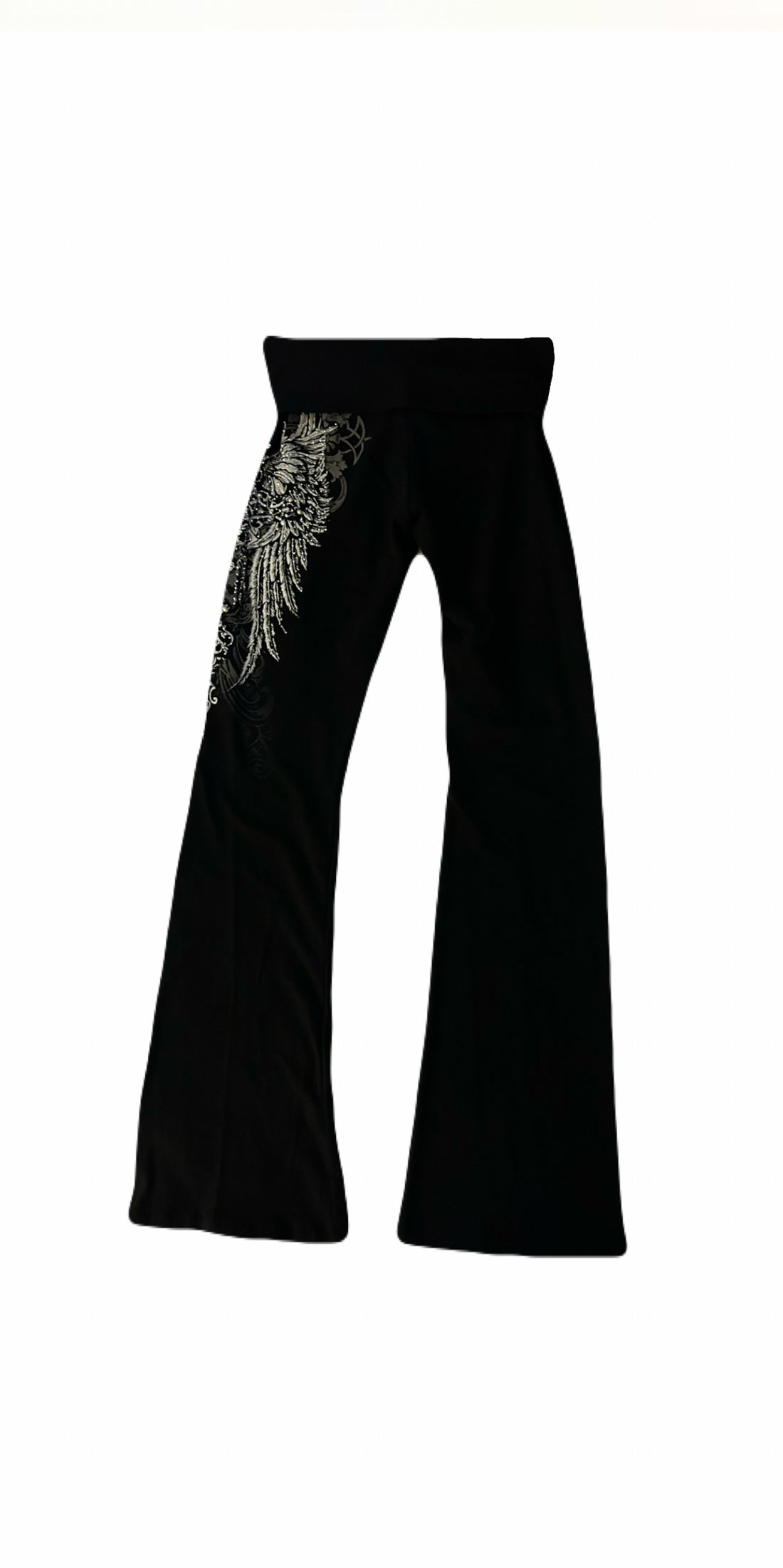 Serene Foldover flared leggings