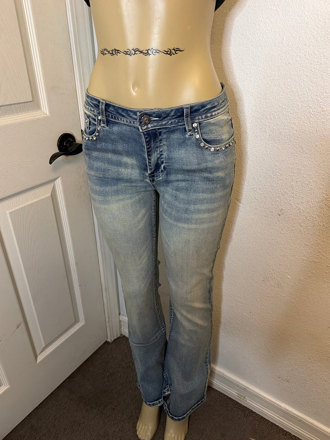 Ghoul jeans (factory stain)