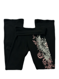 Pink panther foldover leggings