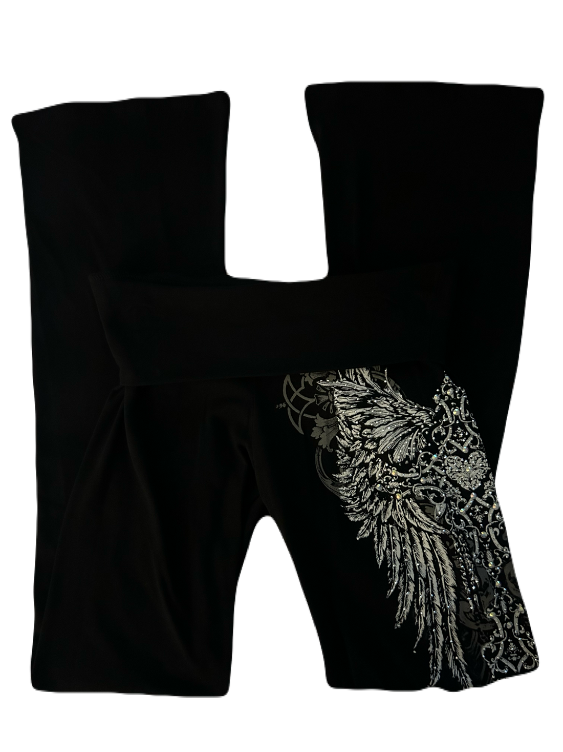 Serene Foldover flared leggings