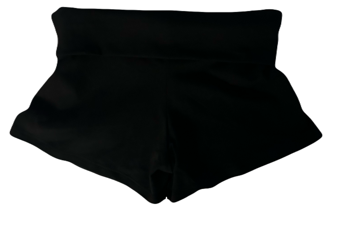 Angel wings Foldover mini shorts